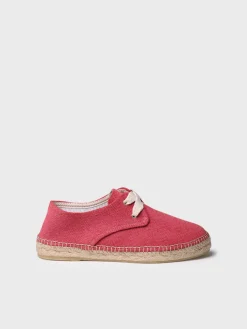 ABRIL - Closed vegan espadrille for women with laces