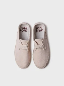 ABRIL - Closed vegan espadrille for women with laces