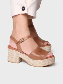ADRIANA - Women's espadrilles with wide heel