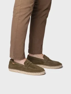BENET - Men's espadrilles in split leather