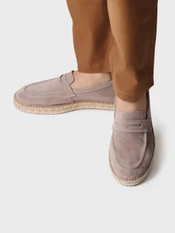 BENET - Men's espadrilles in split leather