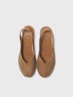 BETTY-A - Women's closed wedge espadrilles in suede