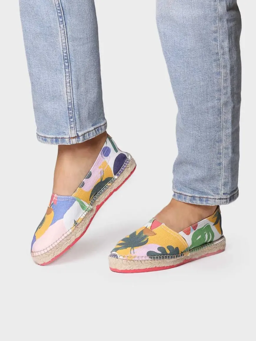 BLANES-TJ - Classic unisex printed espadrilles