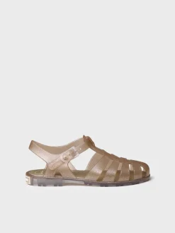 CALA - Women's waterproof jelly sandals with glitter
