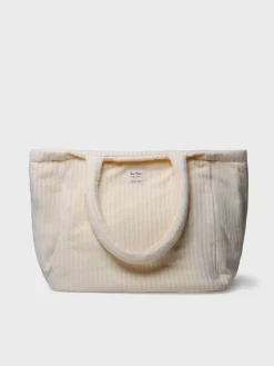 CARIOCA - Women's shopper bag in striped towel-like fabric