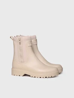 CLAIS - Women's Neoprene and Rubber rain Ankle boot