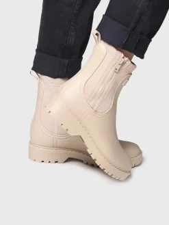 CLAIS - Women's Neoprene and Rubber rain Ankle boot