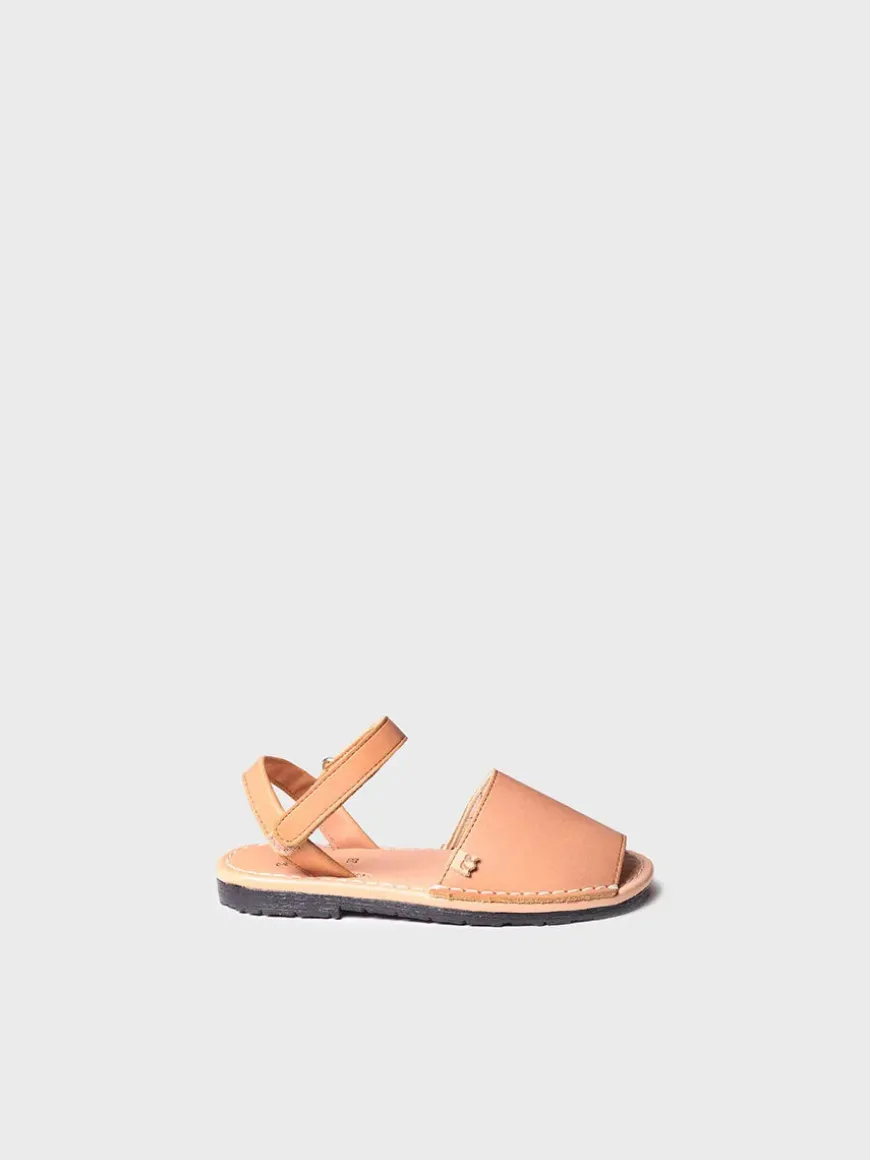 COVA-SA - Children's shoe in leather with velcro closure
