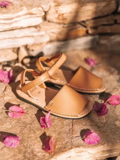 COVA-SA - Children's shoe in leather with velcro closure