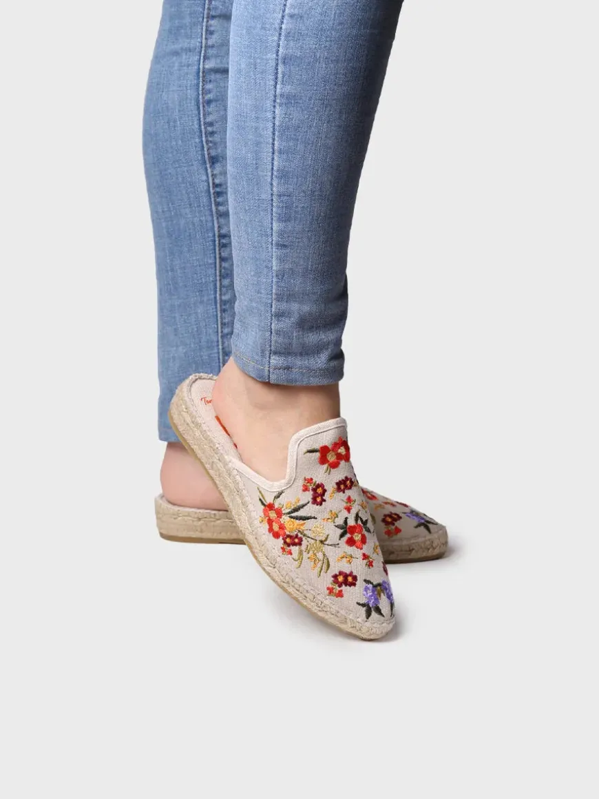 CULIP - Women's embroidered espadrille
