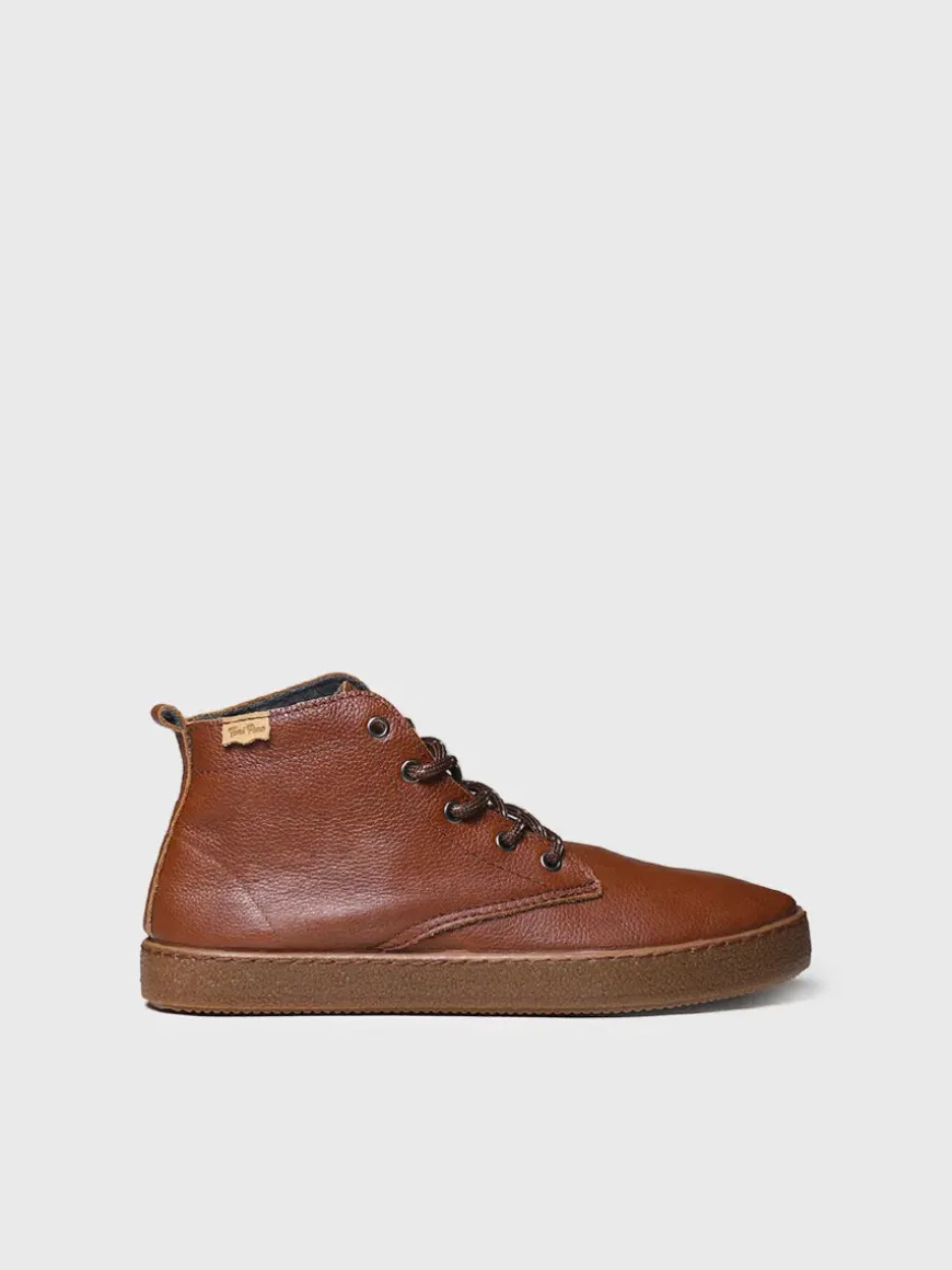 DALTON-PO - Men's Lace-up leather Ankle boots
