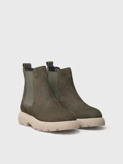 DAVINIA - Suede leather boot for women