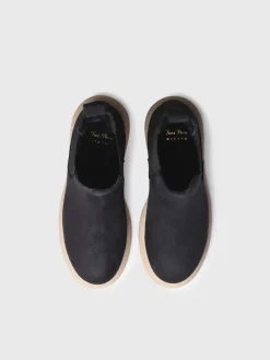 DAVINIA - Suede leather boot for women