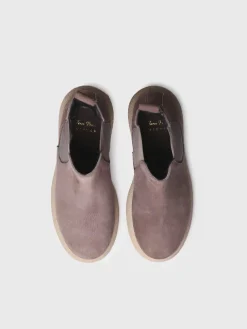 DAVINIA - Suede leather boot for women