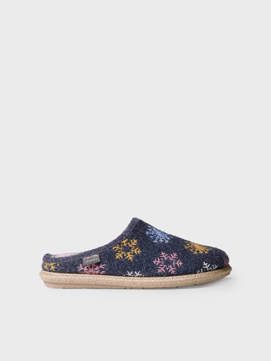 DELI-CP - Women's Slippers in felt