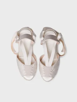 DELILAH - Bridal espadrilles in cotton fabric