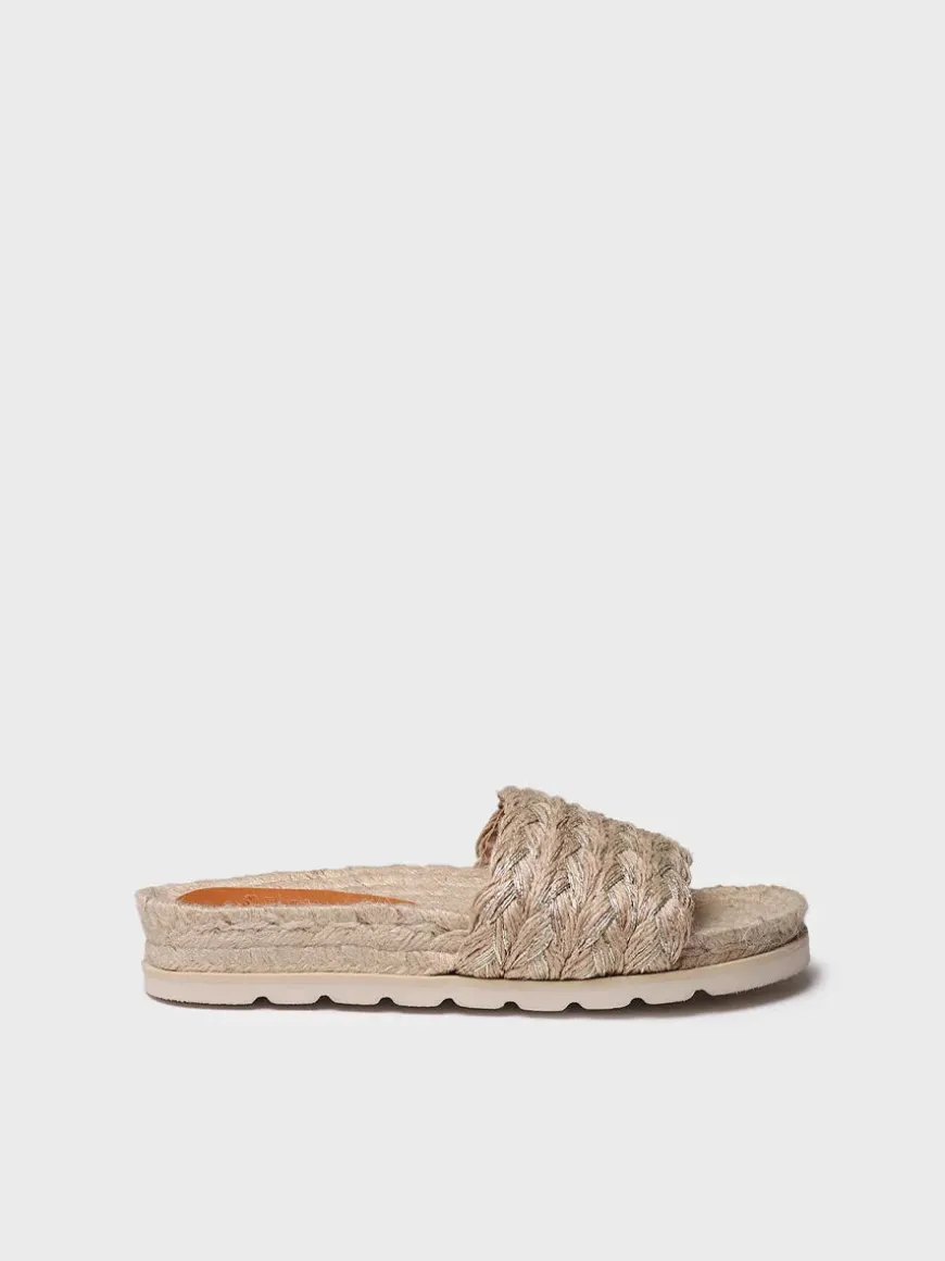 DELTA-PH - Open women's sandal in jute