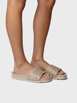 DELTA-PH - Open women's sandal in jute