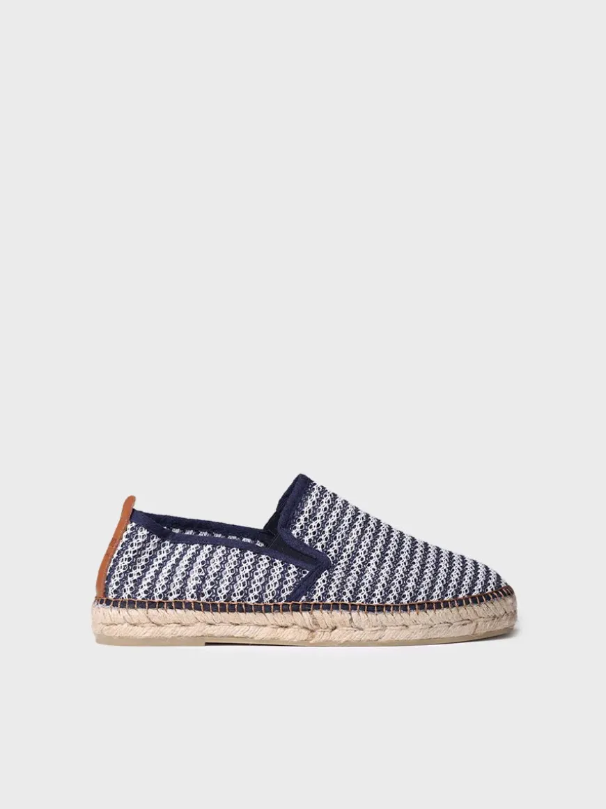 DELVIN - Men's espadrilles in mesh fabric