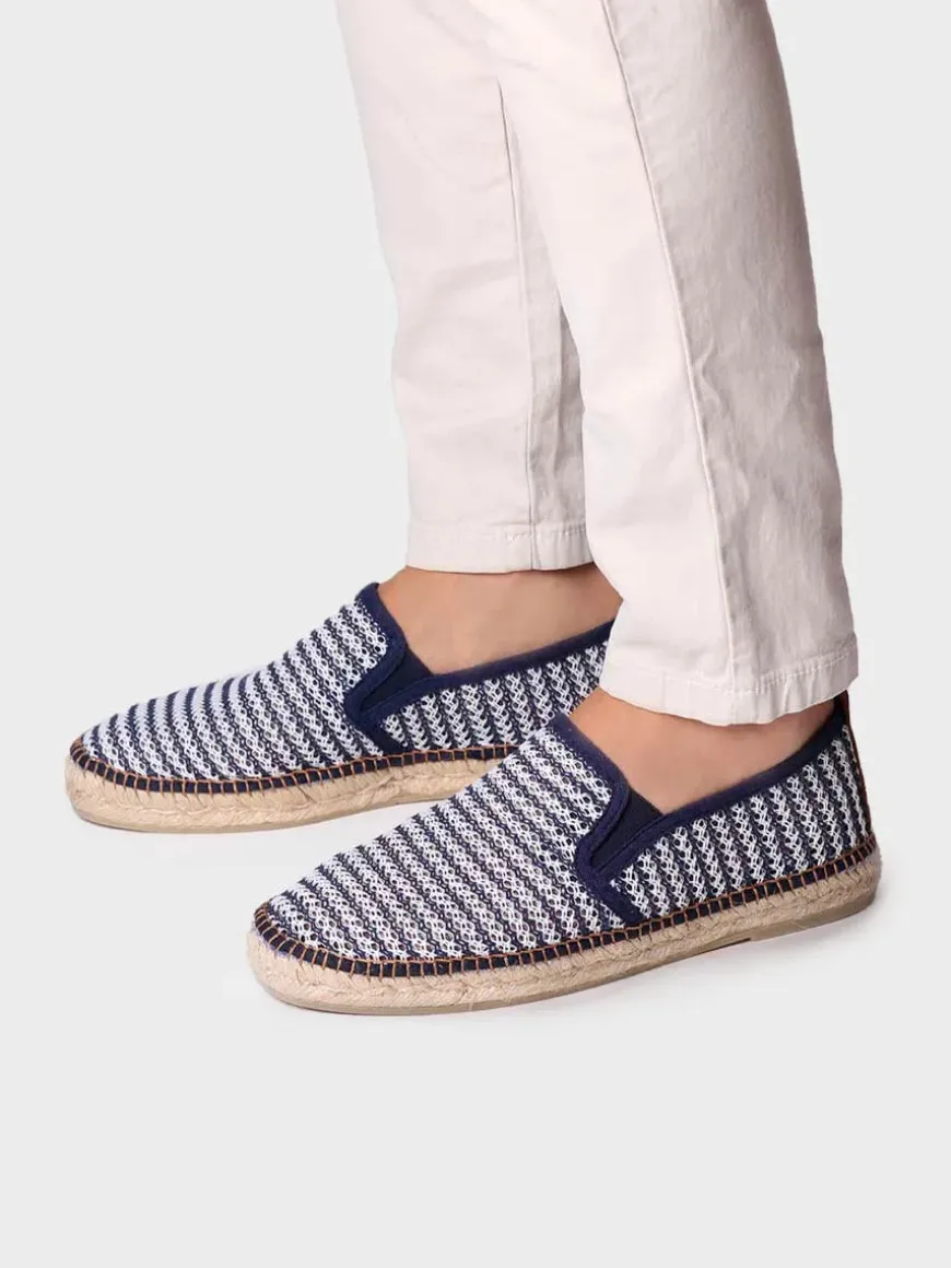 DELVIN - Men's espadrilles in mesh fabric