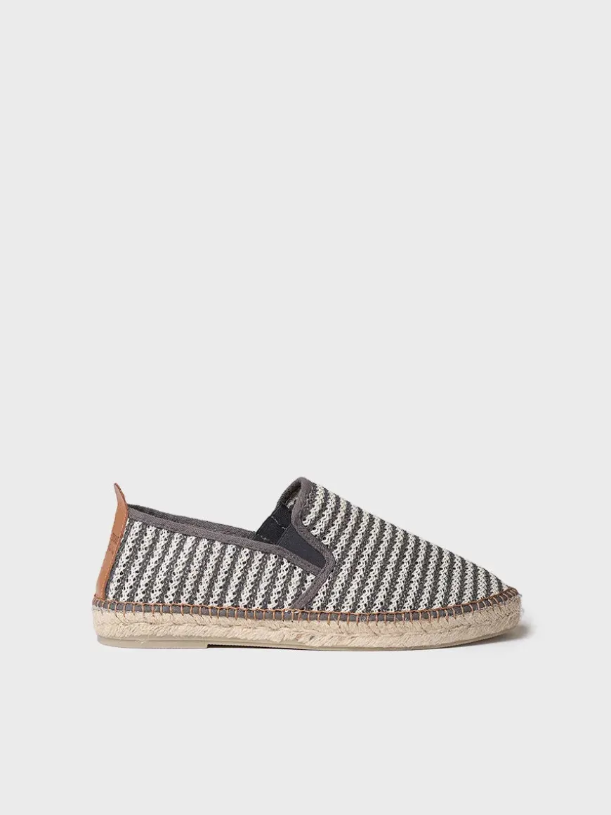 DELVIN - Men's espadrilles in mesh fabric
