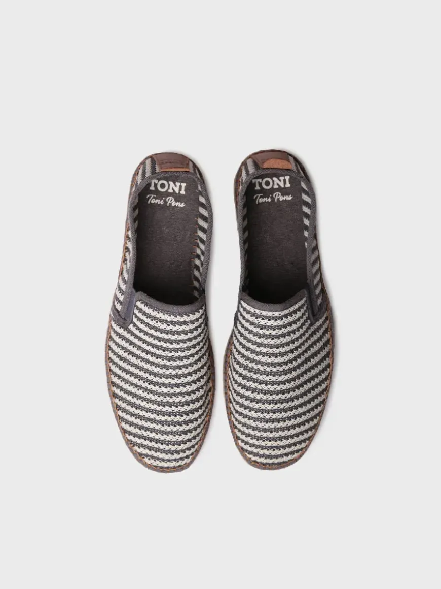 DELVIN - Men's espadrilles in mesh fabric