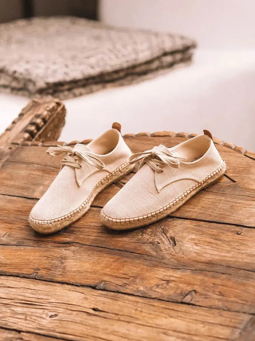 DIXON - Men's espadrilles with laces