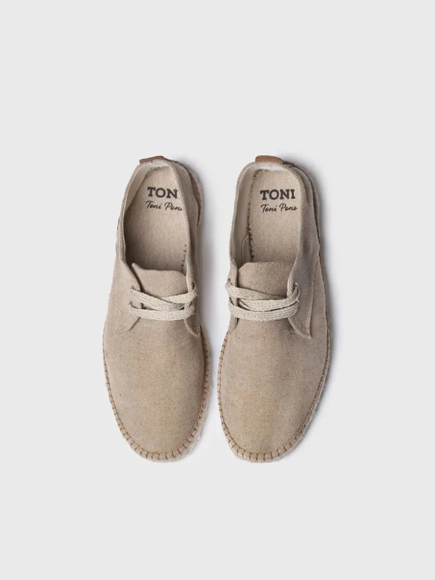 DIXON - Men's espadrilles with laces