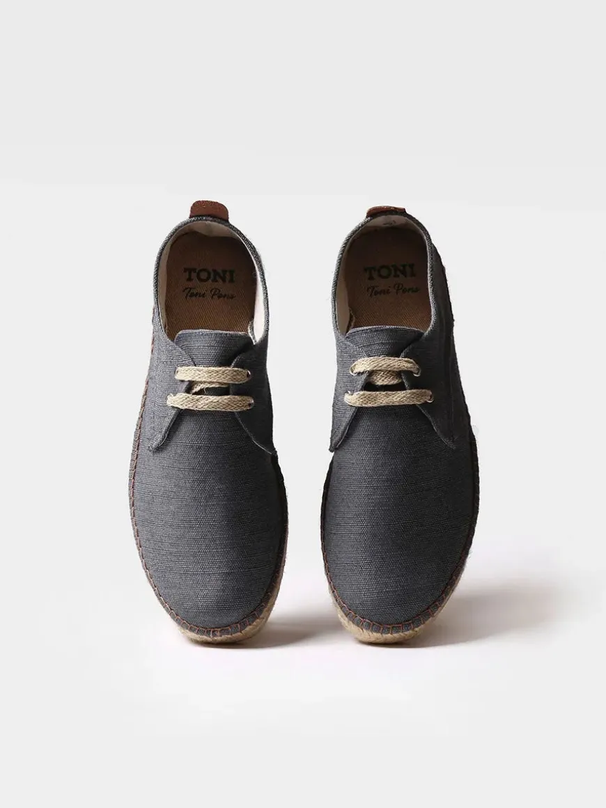 DIXON - Men's espadrilles with laces