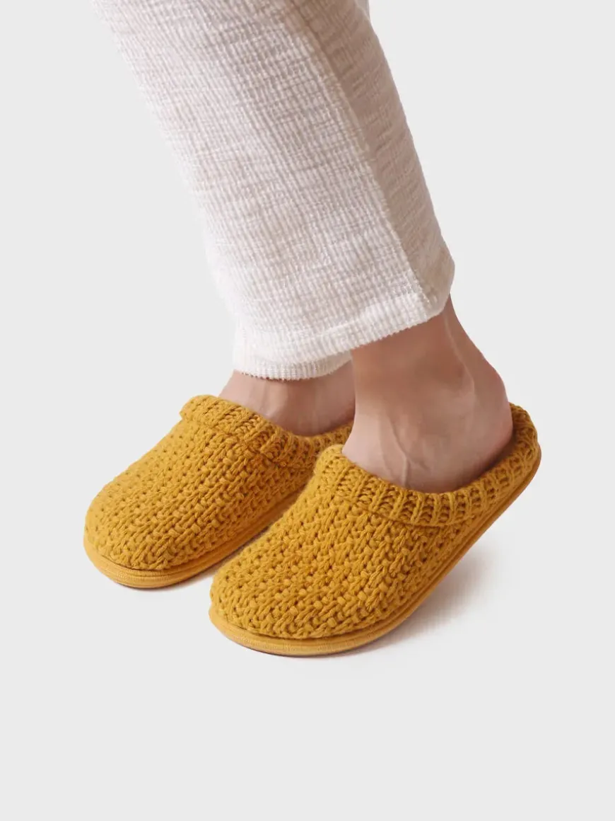 DOMI-SR - Women's Slippers in Braided Fabric