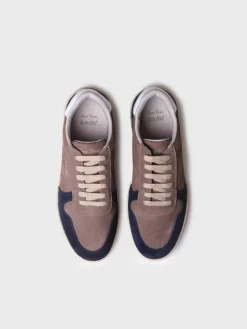 DUBLIN - Suede sneakers for men