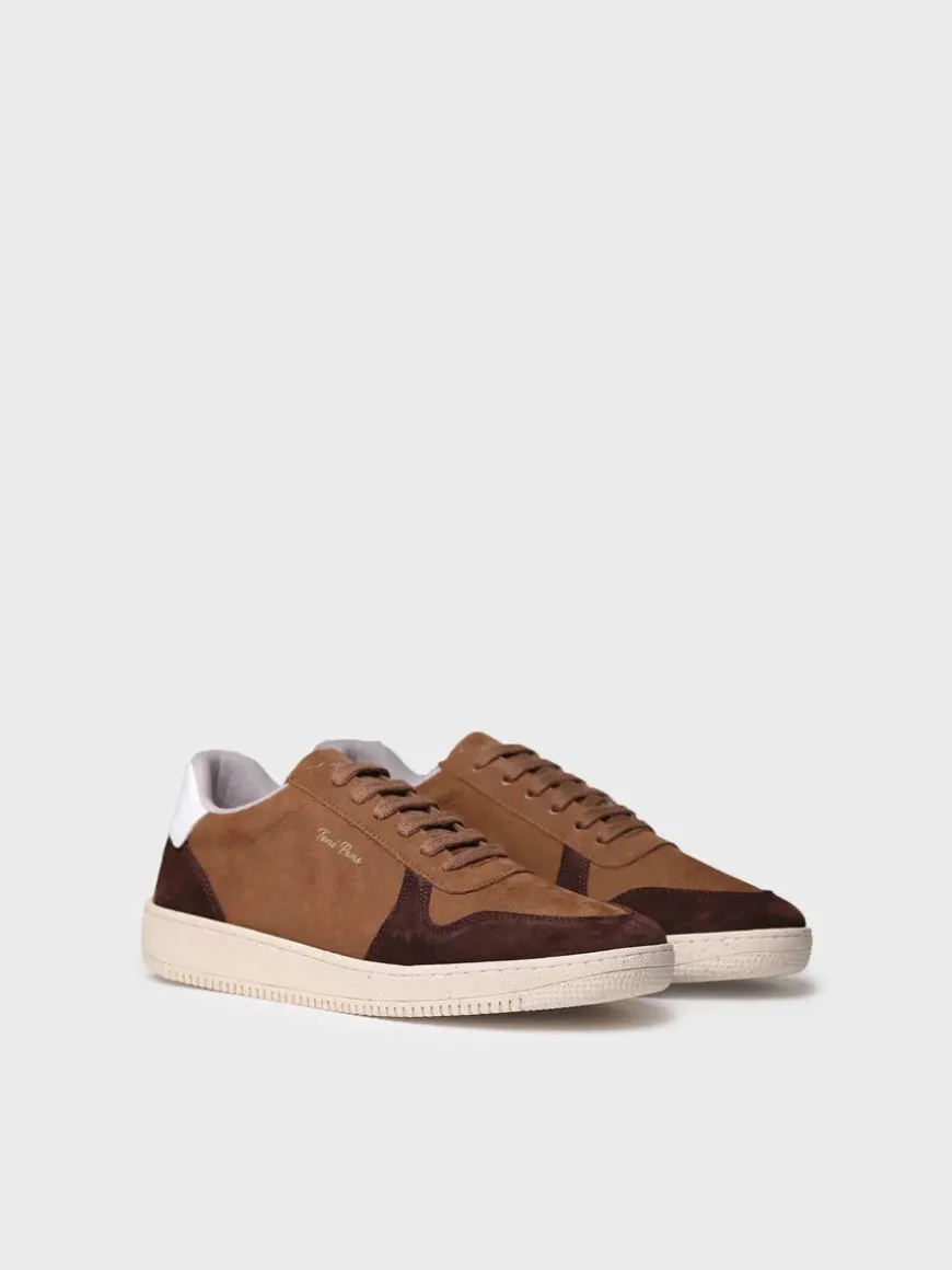 DUBLIN - Suede sneakers for men