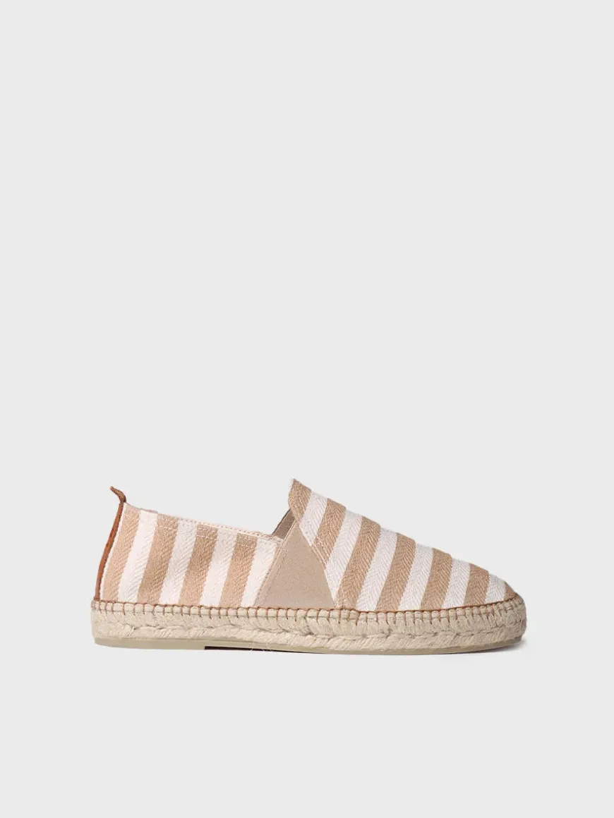 DUSTIN - Men's espadrilles in striped fabric