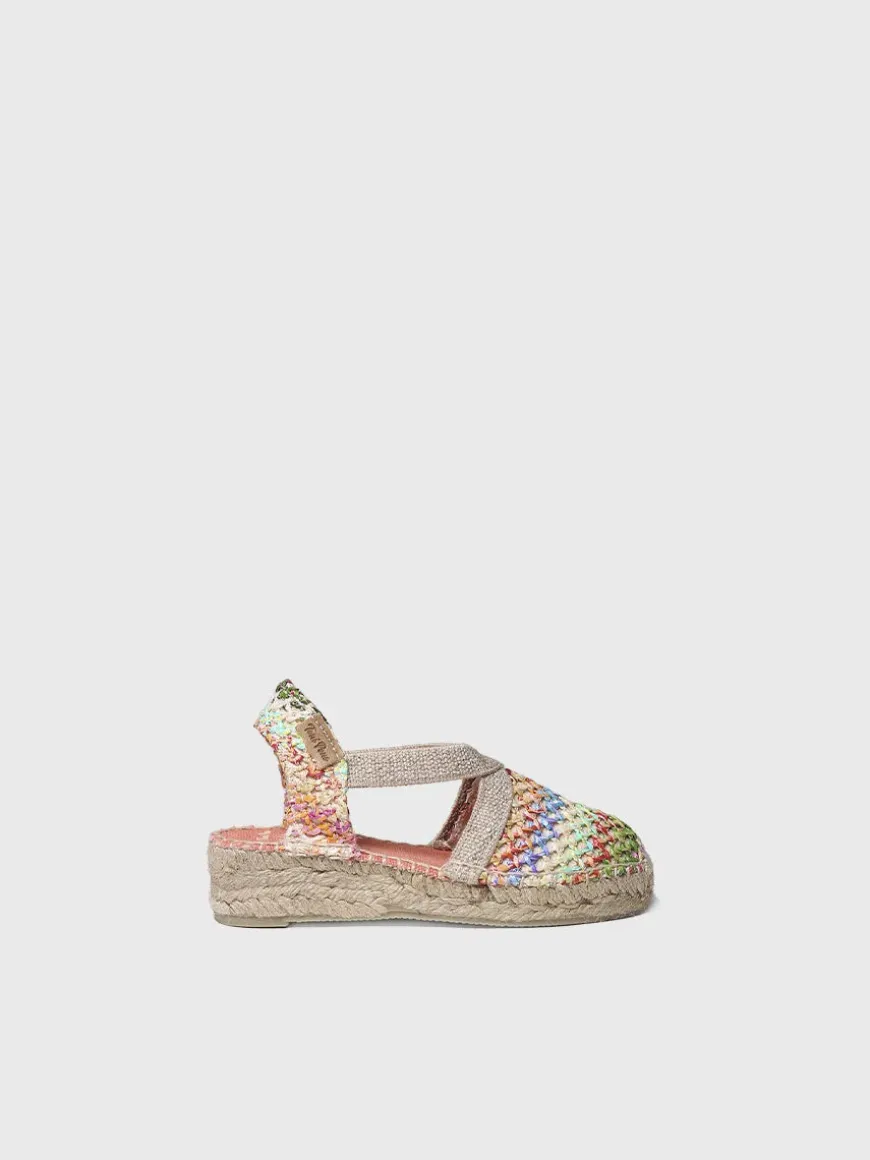 EDITA-NZ - Girl's espadrilles with elastics