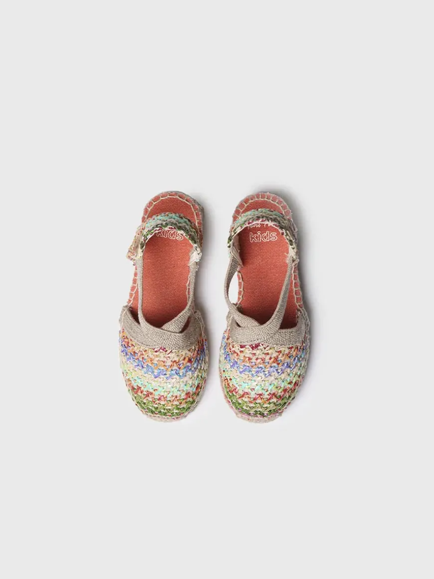 EDITA-NZ - Girl's espadrilles with elastics