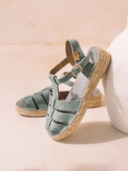 ELENA - Women's suede fisherman sandal