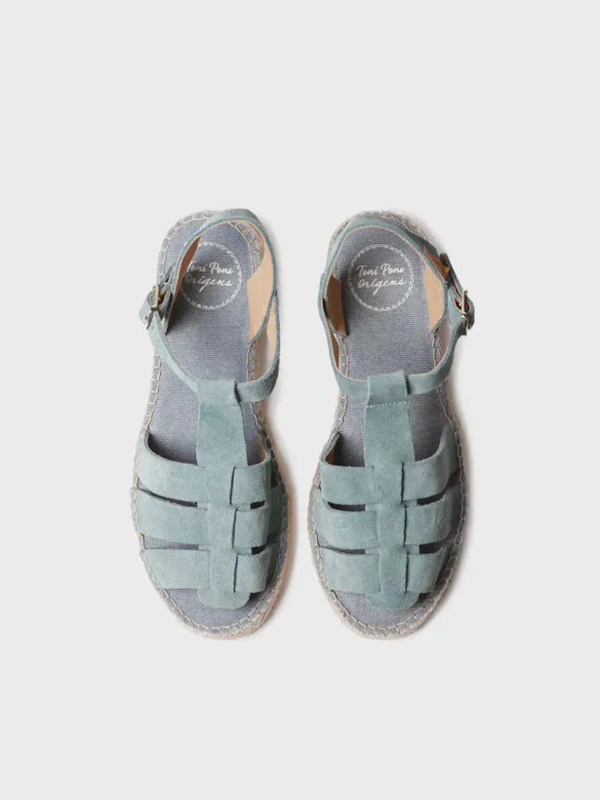 ELENA - Women's suede fisherman sandal