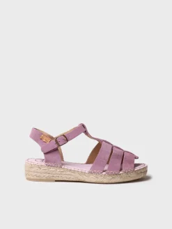 ELENA - Women's suede fisherman sandal