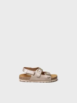 ELLIOT-QT - Kids' BIO sandal in split leather