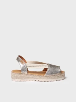 ESTEL-SW - Jute platform sandal for women