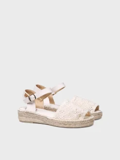 EULALIA - Macramé sandal type abarca