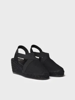 FABI - Women's espadrille with jute wedge and elastics