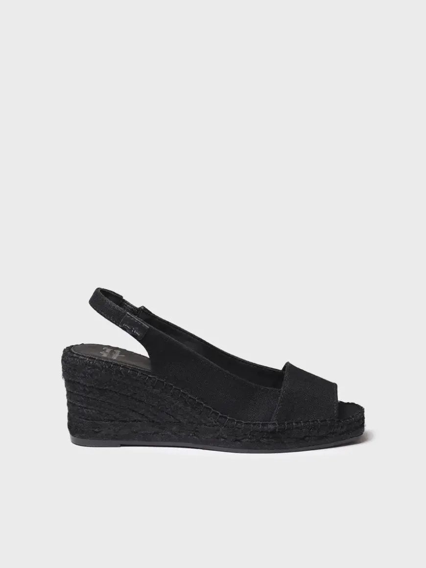 FIORE - Women's wedge espadrille in dyed jute