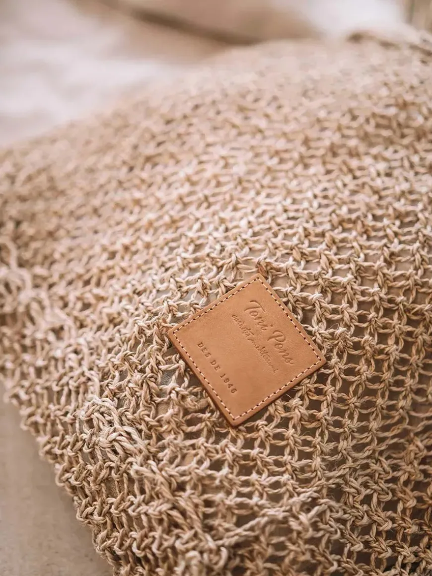 GANGES - Women's shopper bag in jute braid