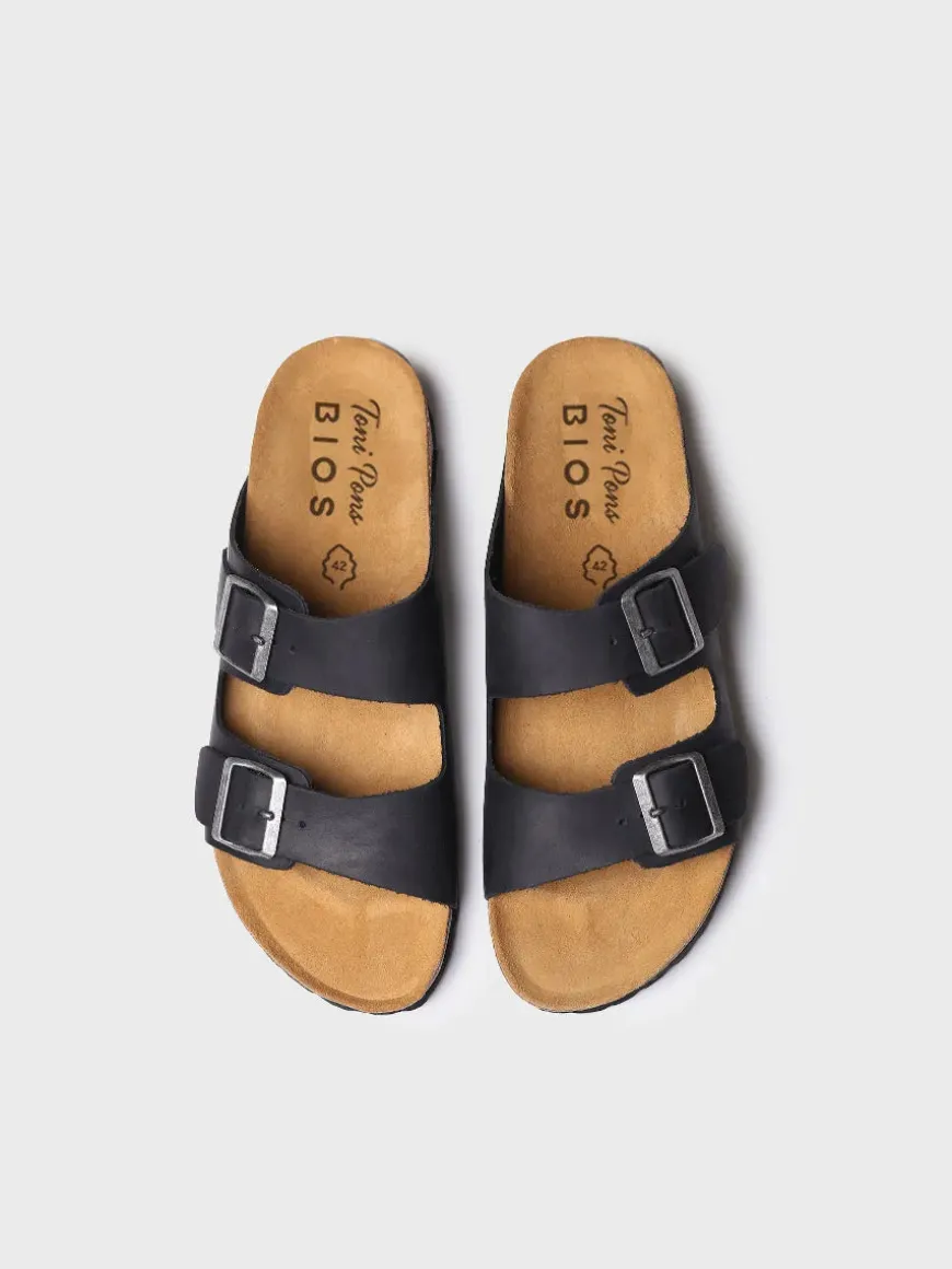 GER-PE - Men's sandal with buckle