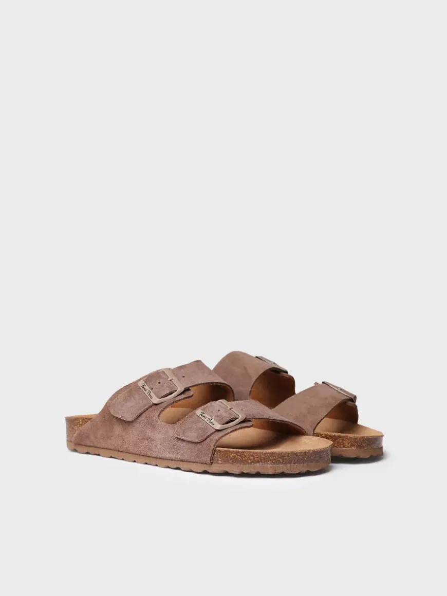 GER-QT - Men's sandal with buckles