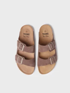 GER-QT - Men's sandal with buckles