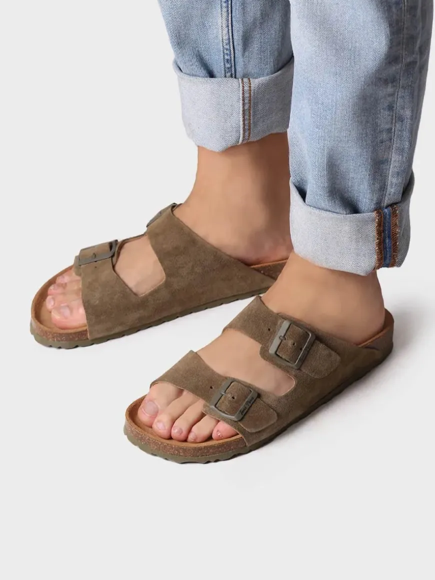 GER-QT - Men's sandal with buckles