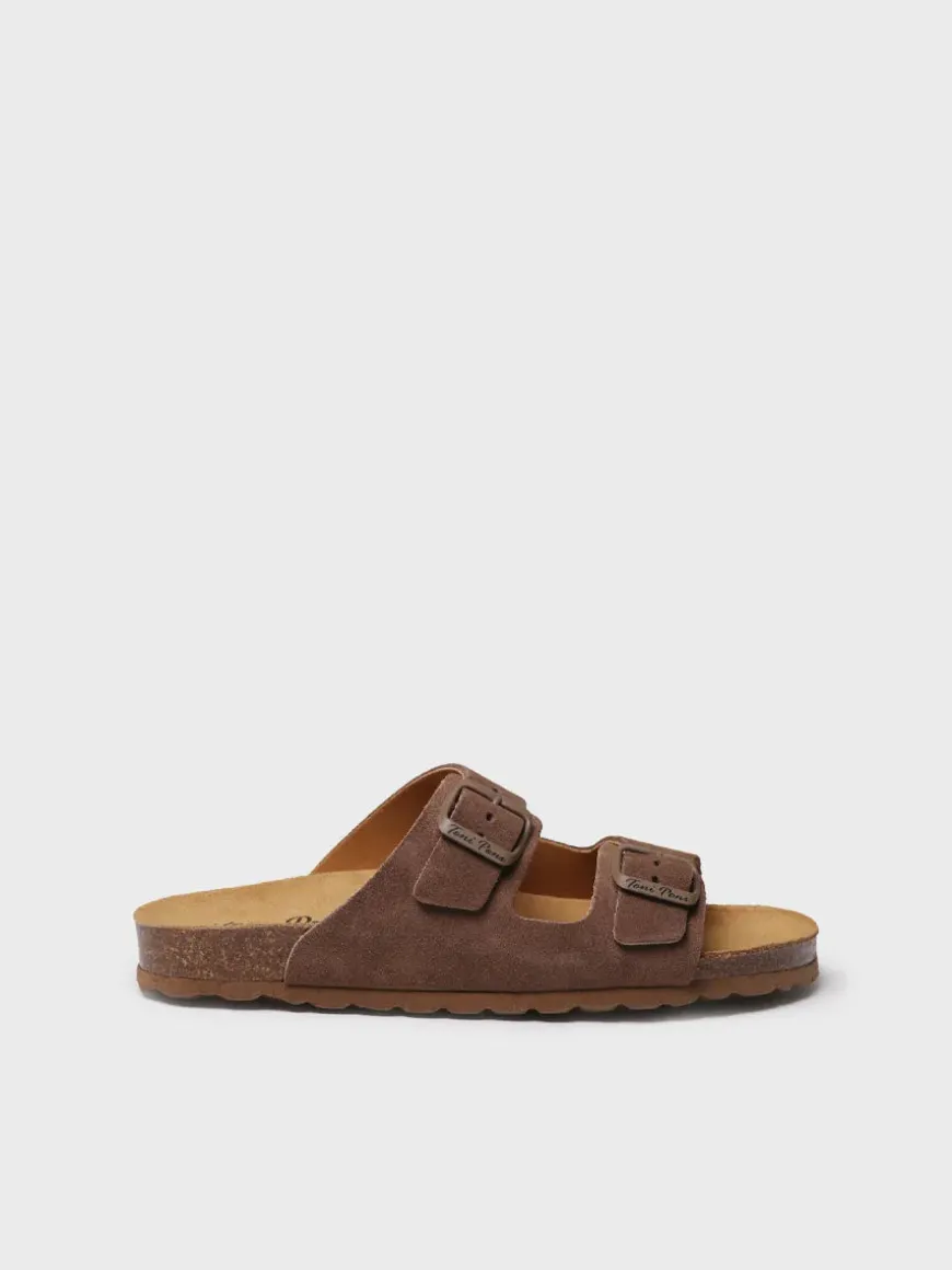 GHANA-QT - Women's Double Buckle Sandal