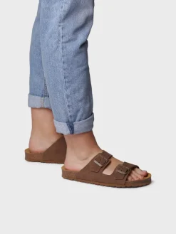 GHANA-QT - Women's Double Buckle Sandal
